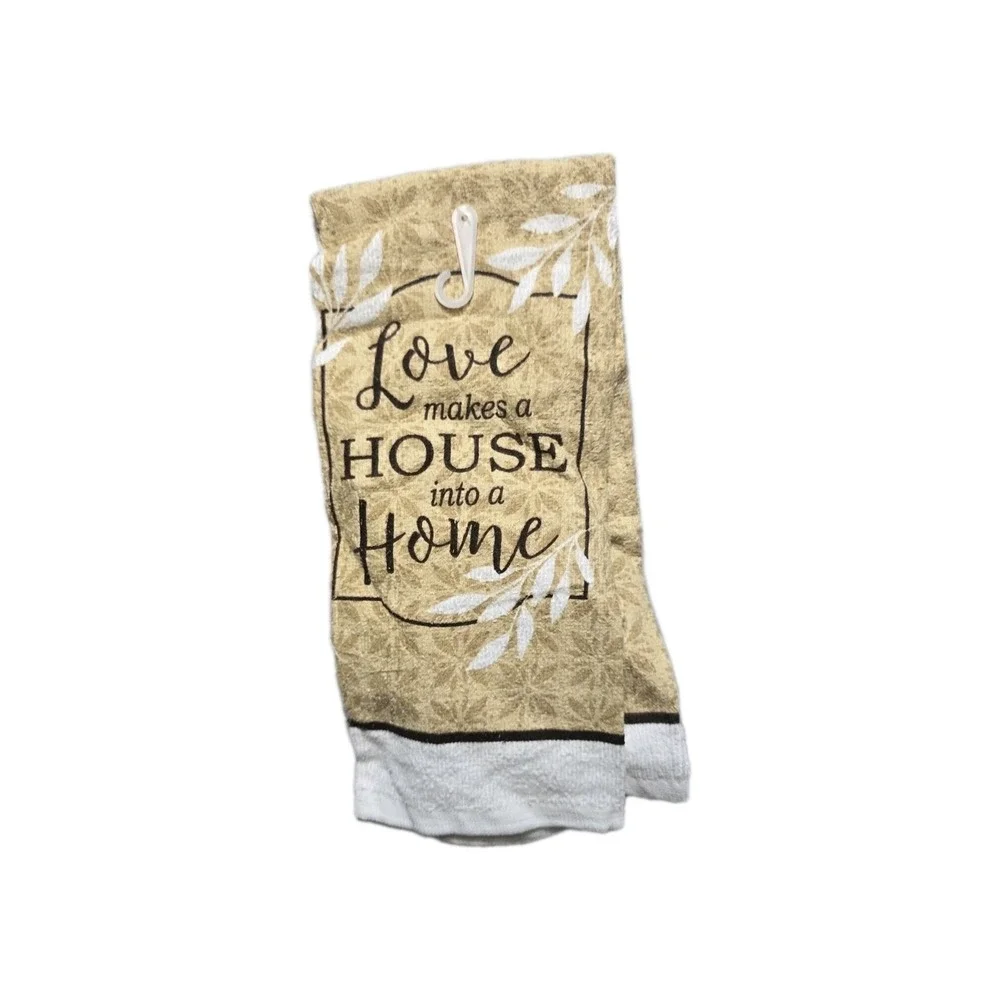 New Kitchen Towel Love Makes‎ a House a Home